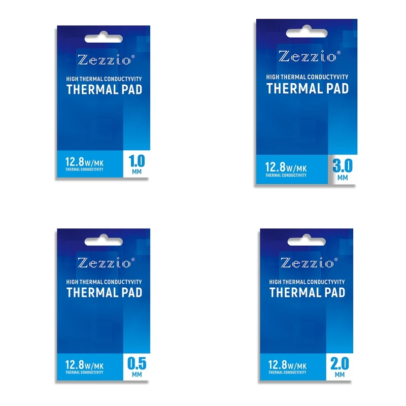 W3JB Heatsink Thermal Silicone Pad 0.5mm/1mm/2mm /3mm Graphics Card CPU Cooling Pads
W3JB Heatsink Thermal Silicone Pad 0.5mm/1mm/2mm /3mm Graphics Card CPU Cooling Pads