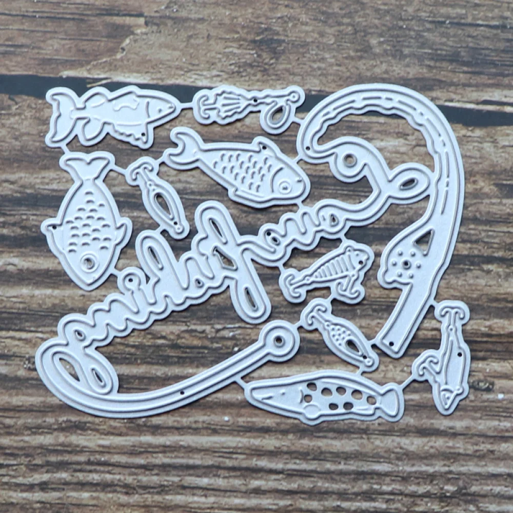 Love Fishing Word Fish Scrapbooking Paper Die Cut Stencils Metal Craft Cutting Dies Embossing For Crads Making 2022
Love Fishing Word Fish Scrapbooking Paper Die Cut Stencils Metal Craft Cutting Dies Embossing For Crads Making 2022