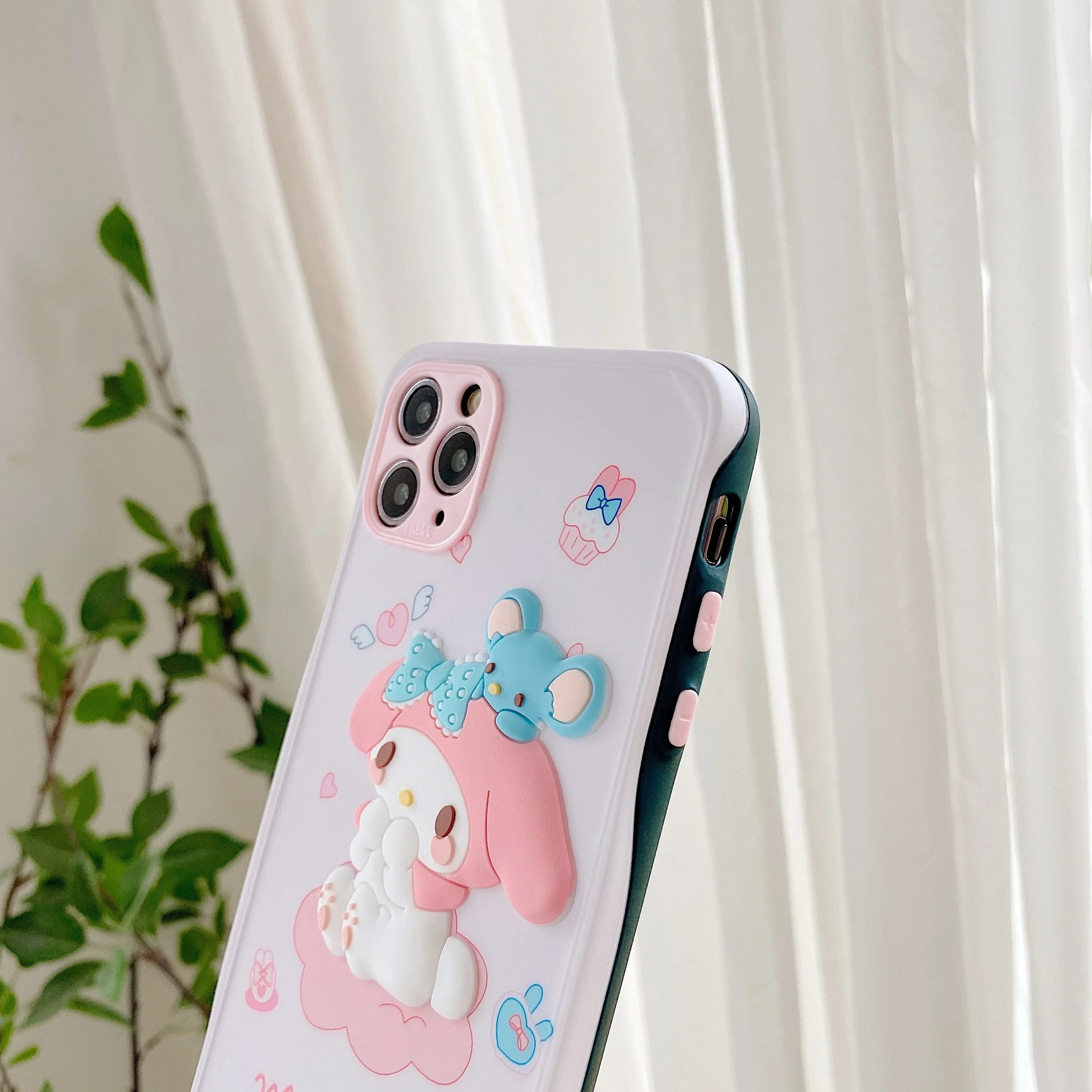 Japan Anime 3D Relief Cartoon Melody Phone Case For iPhone 12 11 Pro Max Mini Cute Cinnamaroll XR XS MAX 8 X 7 2020 Back Cover
Japan Anime 3D Relief Cartoon Melody Phone Case For iPhone 12 11 Pro Max Mini Cute Cinnamaroll XR XS MAX 8 X 7 2020 Back Cover