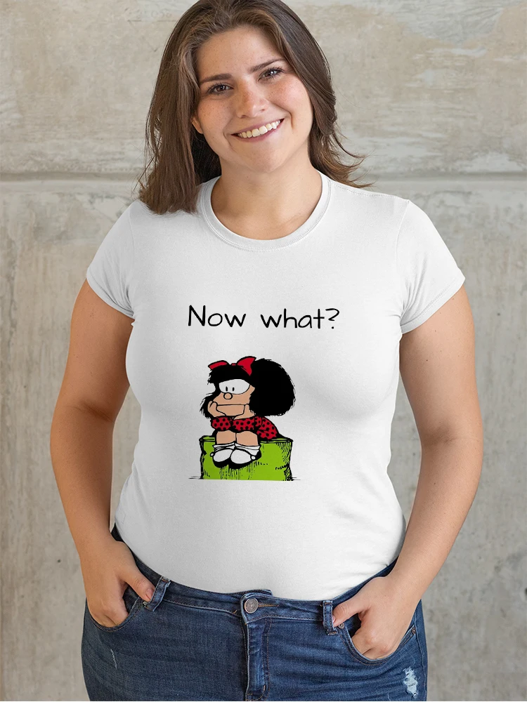 Mafalda T-Shirt Women Summer 90S Harajuku Casual Short Sleeve Street Ropa Tumblr Mujer Spain White Tops Tee Cartoon Tshirt Femme
Mafalda T-Shirt Women Summer 90S Harajuku Casual Short Sleeve Street Ropa Tumblr Mujer Spain White Tops Tee Cartoon Tshirt Femme
