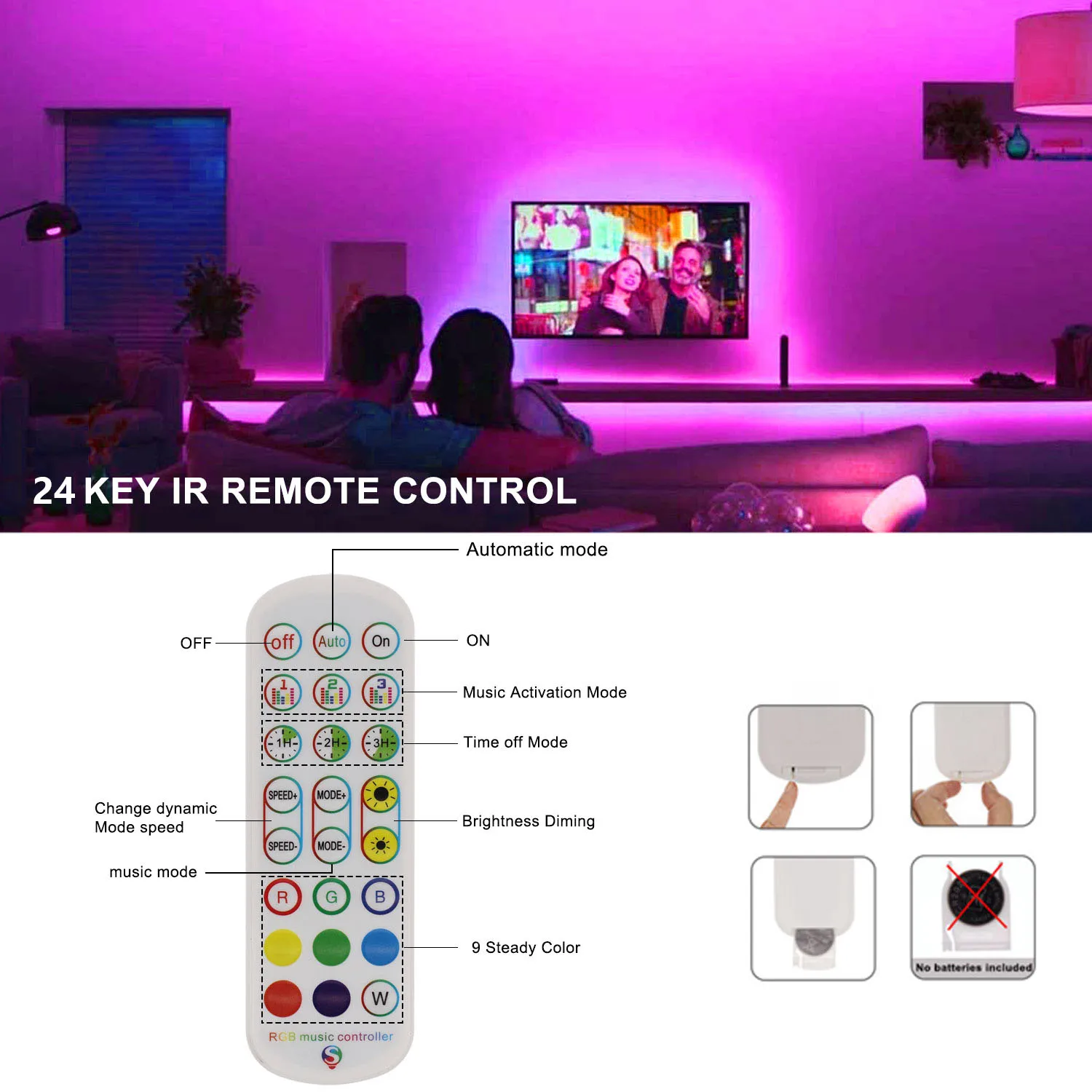 WIFI Led Strips 30M 7.5M 12.5M 17.5M RGB Controller Smart Led Backlight for Kitchen Light Lighting White LED Tape Night Light
WIFI Led Strips 30M 7.5M 12.5M 17.5M RGB Controller Smart Led Backlight for Kitchen Light Lighting White LED Tape Night Light