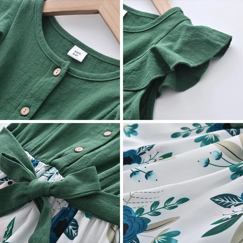 VIKITA Family Matching Outfits Girls Patchwork Dress Kids Flowers Costumes Mother Elegant Sleeveless Vestidos Casual Family Look
VIKITA Family Matching Outfits Girls Patchwork Dress Kids Flowers Costumes Mother Elegant Sleeveless Vestidos Casual Family Look