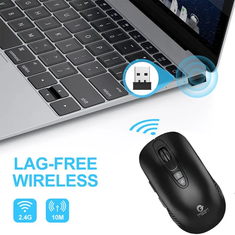 2.4GHz Wireless Optical Mouse AI Voice Control 110 Languages Translation 1600 DPI Mice for Windows 7/8/10 Mac PC Laptops
2.4GHz Wireless Optical Mouse AI Voice Control 110 Languages Translation 1600 DPI Mice for Windows 7/8/10 Mac PC Laptops