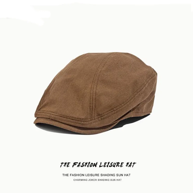 2021New Men's Peaked Hat Berets Cap Golf Driving Sun Flat Cap Fashion Cotton for Casual Visors Hats
2021New Men's Peaked Hat Berets Cap Golf Driving Sun Flat Cap Fashion Cotton for Casual Visors Hats