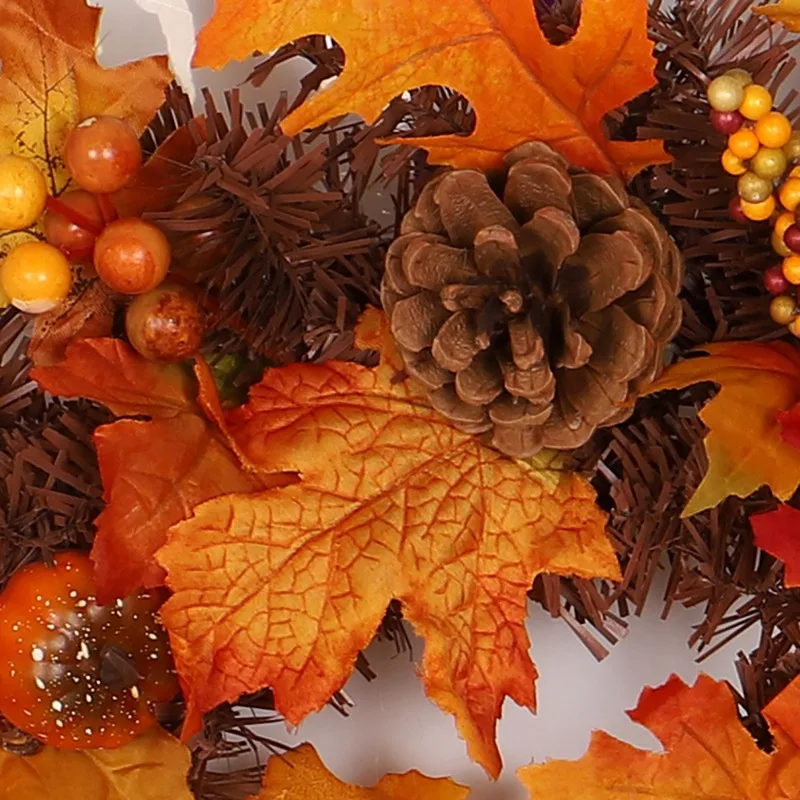 1.8M Light Halloween Pine Cone Maple Leaf Rattan Door Hanging Decoration Autumn Pumpkin Home Party Window Decor Thanksgiving
1.8M Light Halloween Pine Cone Maple Leaf Rattan Door Hanging Decoration Autumn Pumpkin Home Party Window Decor Thanksgiving