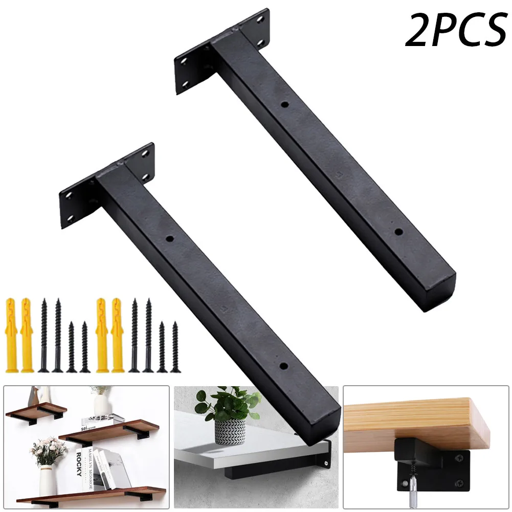2Pcs Shelf Bracket Stainless Steel Industrial Hang Wall Shelf Bracket Heavy Shelf Support Brackets Including Accessories
2Pcs Shelf Bracket Stainless Steel Industrial Hang Wall Shelf Bracket Heavy Shelf Support Brackets Including Accessories