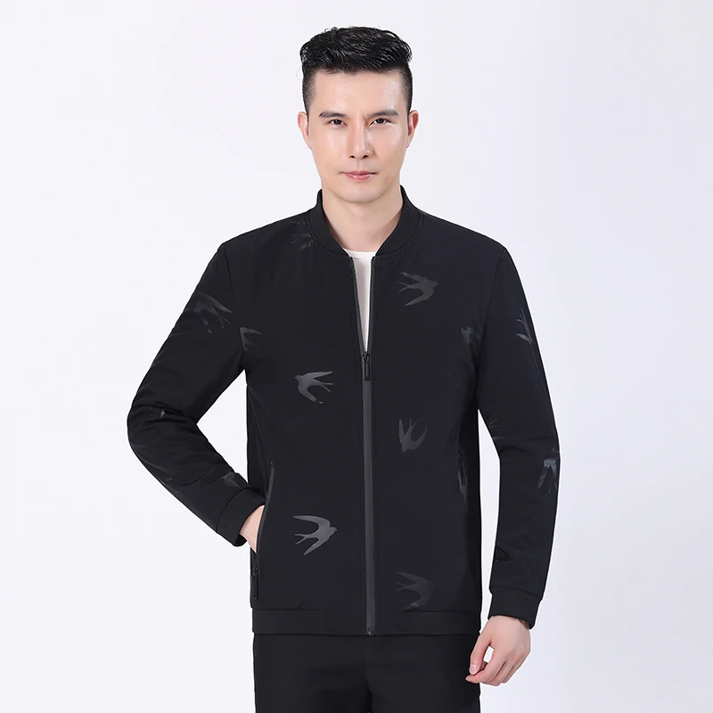 Spring Autumn jacket Large size men's clothing Add fertilizer increase Thin section jacket Men's business casual big size jacket
Spring Autumn jacket Large size men's clothing Add fertilizer increase Thin section jacket Men's business casual big size jacket
