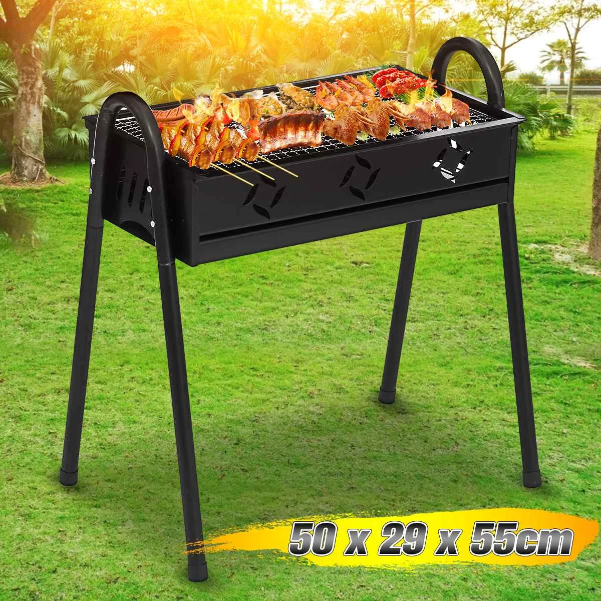 Outdoor Stainless Steel Charcoal Grill Barbecue Tool Portable Free Installation Handle Folding BBQ Cooking Grid Park
Outdoor Stainless Steel Charcoal Grill Barbecue Tool Portable Free Installation Handle Folding BBQ Cooking Grid Park