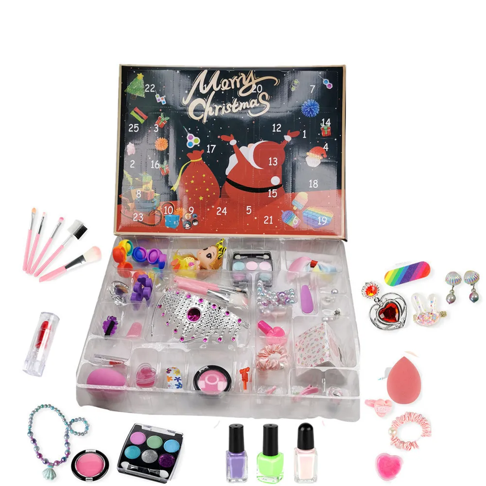 Children Beauty Set Advent Calendar Makeup Pack Box Makeup Set Girl make-up toys
Children Beauty Set Advent Calendar Makeup Pack Box Makeup Set Girl make-up toys