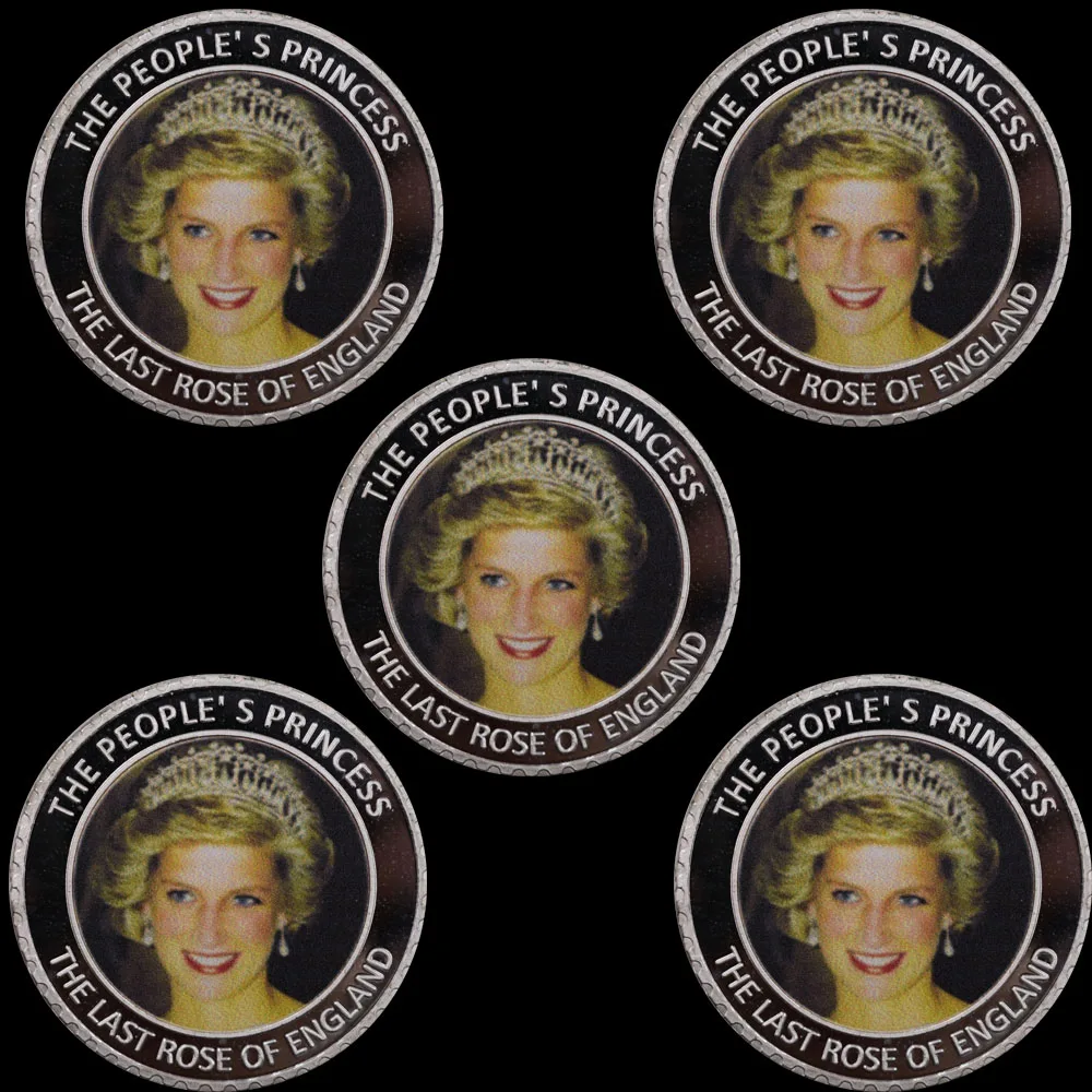 Diana Commemorative Coin Collection Gift Souvenir Memory Drop Shipping 5 Pieces / Group
Diana Commemorative Coin Collection Gift Souvenir Memory Drop Shipping 5 Pieces / Group