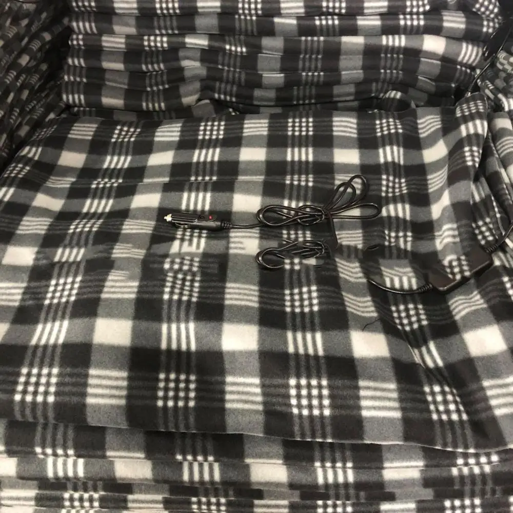Universal Car Accessories for Car Interior 60W Winter Cold Weather Electric 12V Plaid/Stripe Heated Blanket Trucks 110cm x 150cm
Universal Car Accessories for Car Interior 60W Winter Cold Weather Electric 12V Plaid/Stripe Heated Blanket Trucks 110cm x 150cm