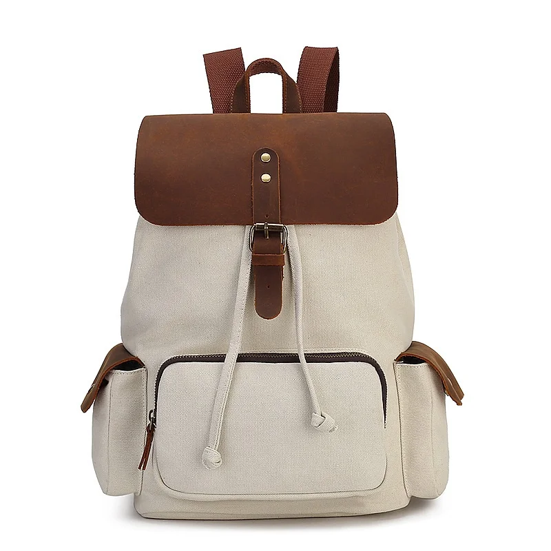 Рюкзак мужской/женский из коровьей кожи, Холщовый вместительный Повседневный ранец для выходных и путешествий, школьная сумка
Рюкзак мужской/женский из коровьей кожи, Холщовый вместительный Повседневный ранец для выходных и путешествий, школьная сумка