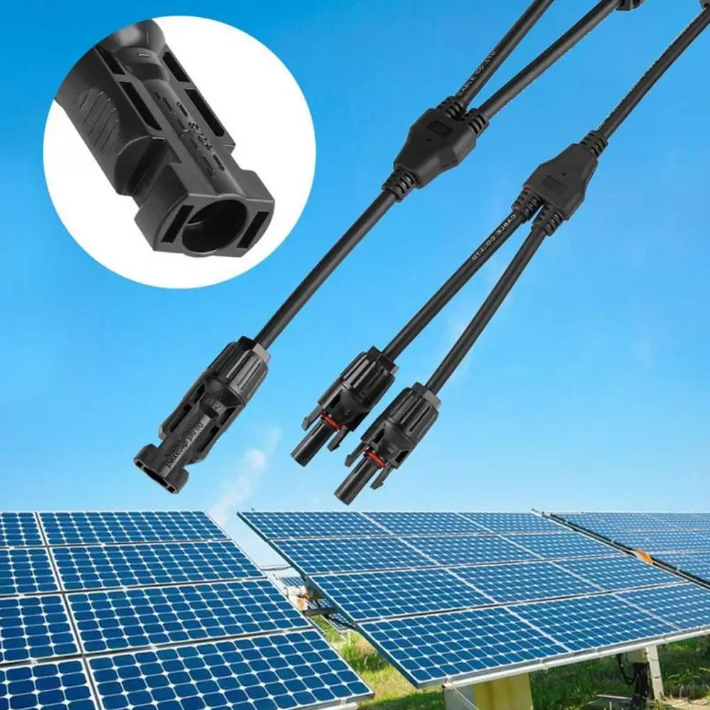 Branch parallel connection 30A 1000V Electrical Solar Cable Photovoltaic Panel Solar Wire Connector Connect L8F0
Branch parallel connection 30A 1000V Electrical Solar Cable Photovoltaic Panel Solar Wire Connector Connect L8F0