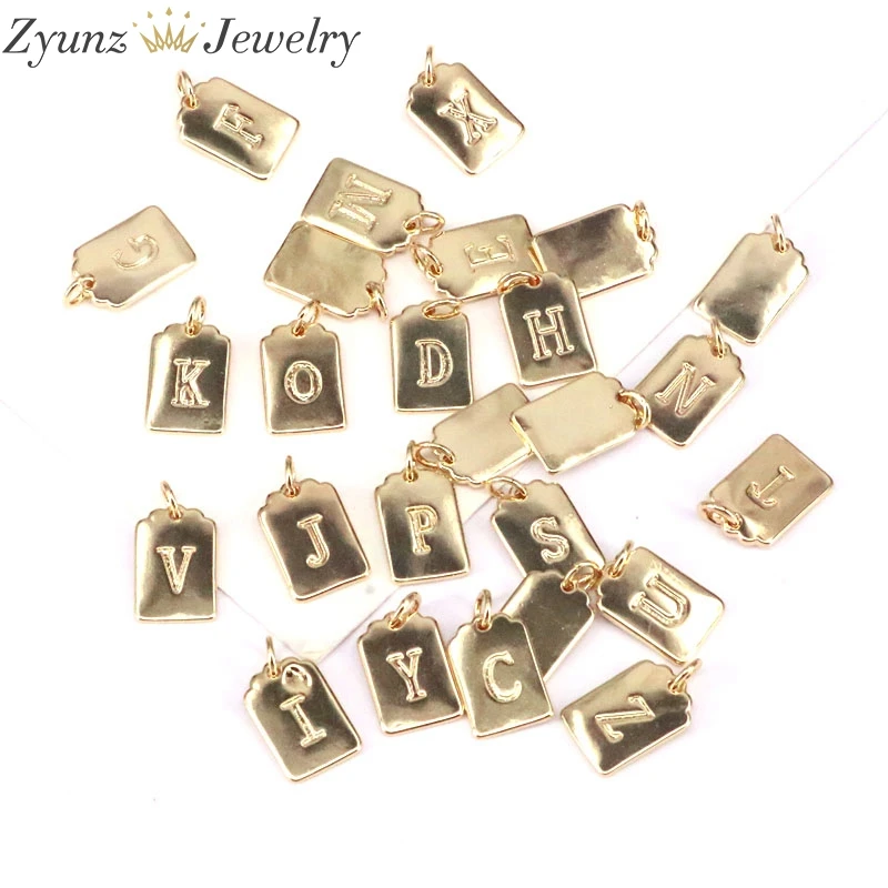 26PCS, Gold Color A-Z English Letter Charms Pendants for Necklace Bracelet Jewelry Findings Supplies
26PCS, Gold Color A-Z English Letter Charms Pendants for Necklace Bracelet Jewelry Findings Supplies