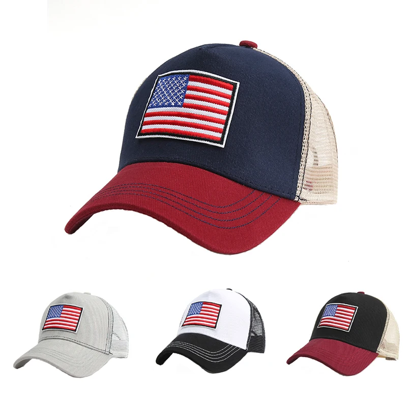 Men Mesh Baseball Caps Women Unisex Outdoor Sport Sun Hat Trucker Snapback Adjust Hip-Hop Hat Flag Embroidered Patch Gorras 
Men Mesh Baseball Caps Women Unisex Outdoor Sport Sun Hat Trucker Snapback Adjust Hip-Hop Hat Flag Embroidered Patch Gorras