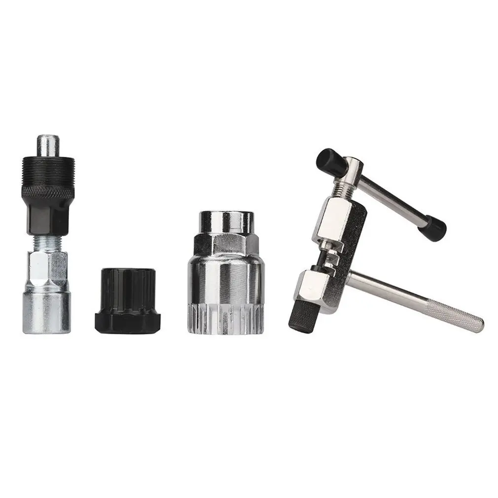 4pcs Bicycle Repair Tool Set Chain Cutter Cotterless Remover Bearing Remover Bicycle Repair Tool Tire Puncture Countermeasures
4pcs Bicycle Repair Tool Set Chain Cutter Cotterless Remover Bearing Remover Bicycle Repair Tool Tire Puncture Countermeasures