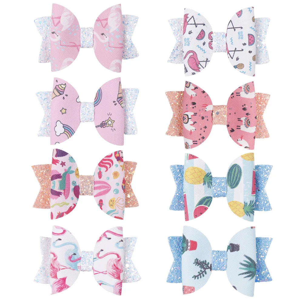 Explosive children's bow hairpin onion pink flamingo fruit handmade hair accessories
Explosive children's bow hairpin onion pink flamingo fruit handmade hair accessories