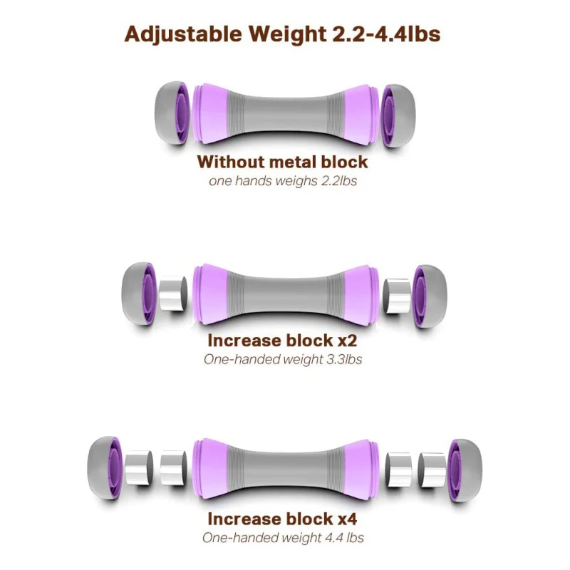 Adjustable Dumbbells For Women Men Exercise Thinning Fat Loss Dumbbells With Anti-Slip Handle Home Gym Muscle Shaping Protable
Adjustable Dumbbells For Women Men Exercise Thinning Fat Loss Dumbbells With Anti-Slip Handle Home Gym Muscle Shaping Protable