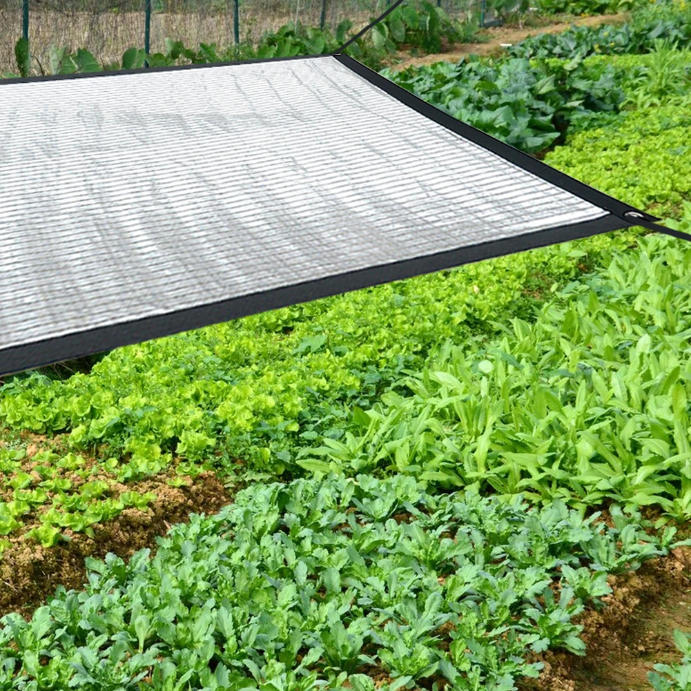 Sun Shade Cloth Aluminum Foil Shading Net Sun Reflect Shading Net UV Resistant 75% Shade Cloth for Garden Patio Flower Plant
Sun Shade Cloth Aluminum Foil Shading Net Sun Reflect Shading Net UV Resistant 75% Shade Cloth for Garden Patio Flower Plant