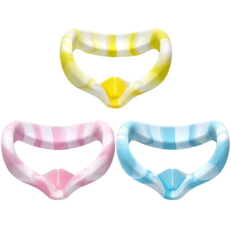 VR Face Silicone Cover for Oculus Quest 2 VR Headset Soft Anti-Sweat VR Eye Cover Face Padding Washable 
VR Face Silicone Cover for Oculus Quest 2 VR Headset Soft Anti-Sweat VR Eye Cover Face Padding Washable