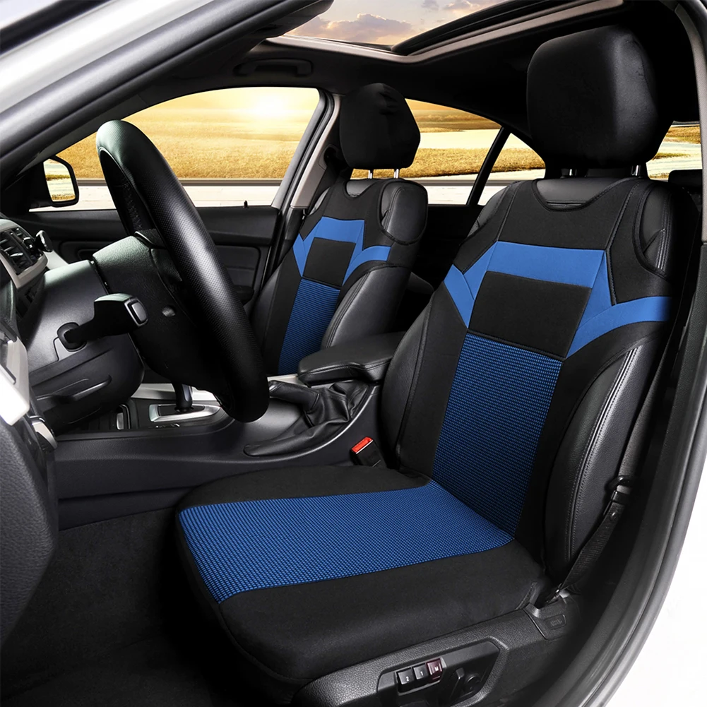 4pcs Universal Car Seat Covers Front Seat Covers Mesh Sponge Interior Accessories T Shirt Design-for Car/Truck / Van Seat Covers
4pcs Universal Car Seat Covers Front Seat Covers Mesh Sponge Interior Accessories T Shirt Design-for Car/Truck / Van Seat Covers