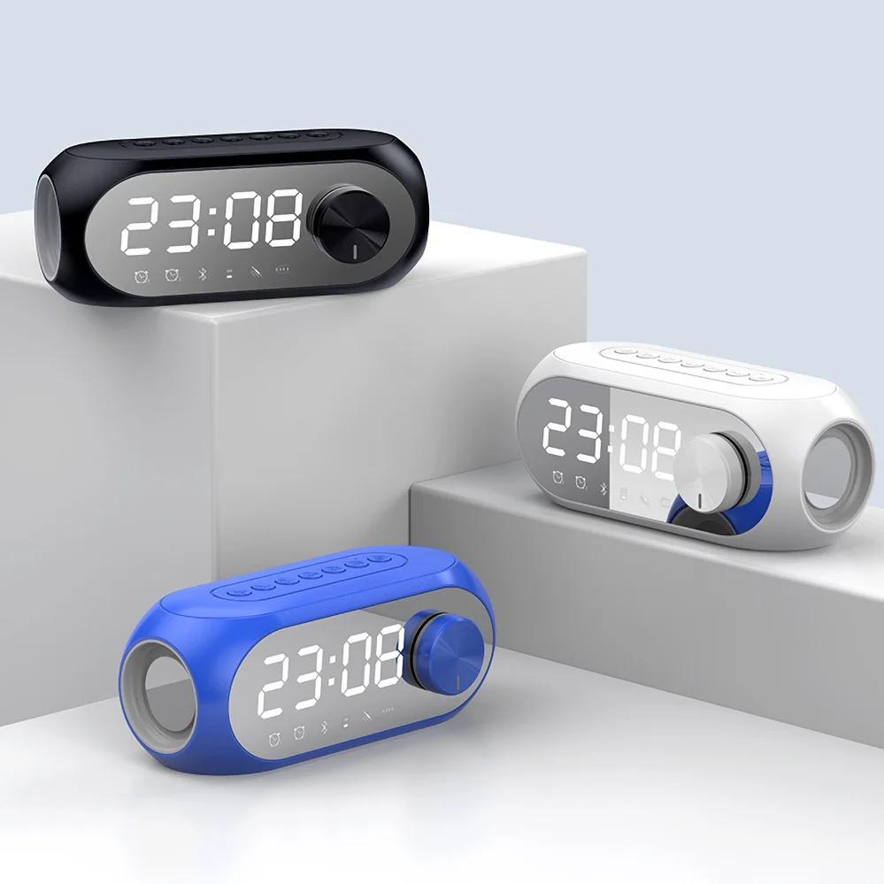 Hotwav BT228 Wireless Bluetooth Speaker Dual Alarm Clock Music TF Card Supported Noise Reduction HD Call Portable Loud Speaker
Hotwav BT228 Wireless Bluetooth Speaker Dual Alarm Clock Music TF Card Supported Noise Reduction HD Call Portable Loud Speaker