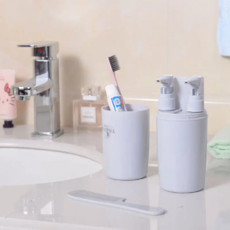 New Travel Portable Lotion Dispensing Bottle Comb Toothbrush And Toothpaste 6 piece Set For Outing Essential Tools For Bathroom
New Travel Portable Lotion Dispensing Bottle Comb Toothbrush And Toothpaste 6 piece Set For Outing Essential Tools For Bathroom