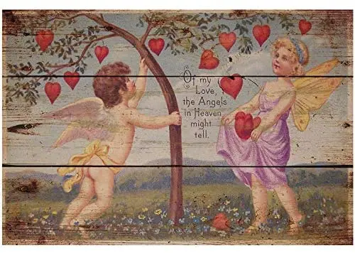Original Retro Design Love Angel Tin Metal Signs Wall Art | Thick Tinplate Print Poster Wall Decoration
Original Retro Design Love Angel Tin Metal Signs Wall Art | Thick Tinplate Print Poster Wall Decoration