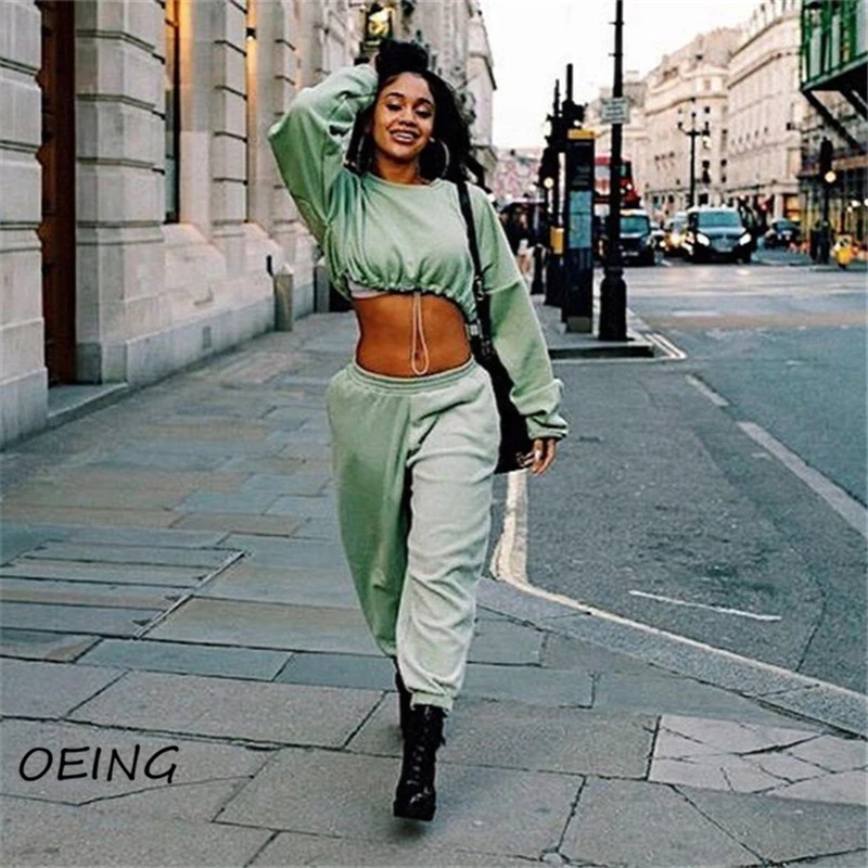 Summer Sport Fitness 2 Piece Set Outfits Long Sleeve Stretchy Crop Tops and Pants Tracksuit Casual Fashion Sweat Suits
Summer Sport Fitness 2 Piece Set Outfits Long Sleeve Stretchy Crop Tops and Pants Tracksuit Casual Fashion Sweat Suits