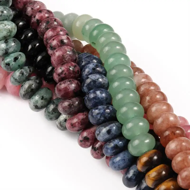 Natural Stone Mixed abacus Round Stone Loose Beads For Jewelry Making Handmade Diy Necklace Bracelet Wholesale 5*8 mm 15 Inches
Natural Stone Mixed abacus Round Stone Loose Beads For Jewelry Making Handmade Diy Necklace Bracelet Wholesale 5*8 mm 15 Inches