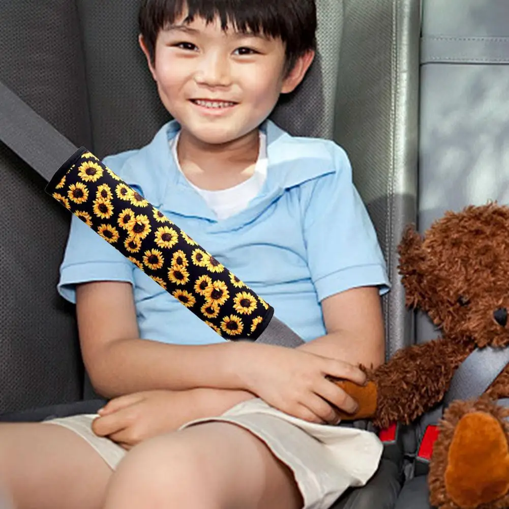 6 Pcs Car Universal Interior Cover Set Sunflower Print Steering Wheel Cover Car Seat Belt Shoulder Strap Keyring Vent Decoration
6 Pcs Car Universal Interior Cover Set Sunflower Print Steering Wheel Cover Car Seat Belt Shoulder Strap Keyring Vent Decoration