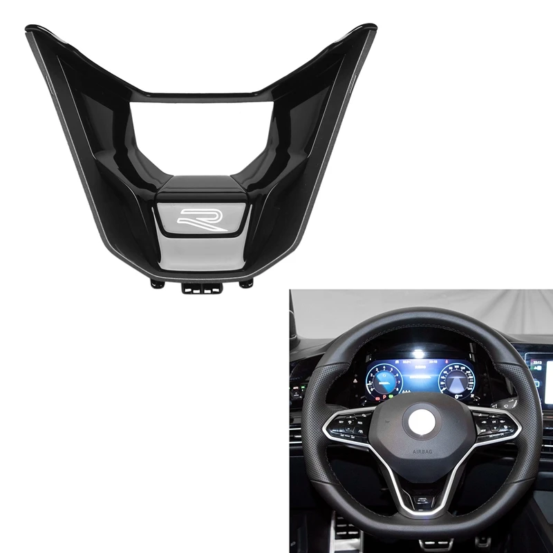 Car Steering Wheel R Emblem Badge Logo Mark Sticker Trim for Passat B8.5 Arteon Tiguan MK2 Facelift Golf 8
Car Steering Wheel R Emblem Badge Logo Mark Sticker Trim for Passat B8.5 Arteon Tiguan MK2 Facelift Golf 8