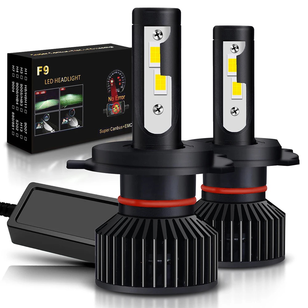 F9 car headlight bulb 9006 H4 are universal LED light sourcing made of high quality zes chips ,can output 12v 6000k spot light
F9 car headlight bulb 9006 H4 are universal LED light sourcing made of high quality zes chips ,can output 12v 6000k spot light