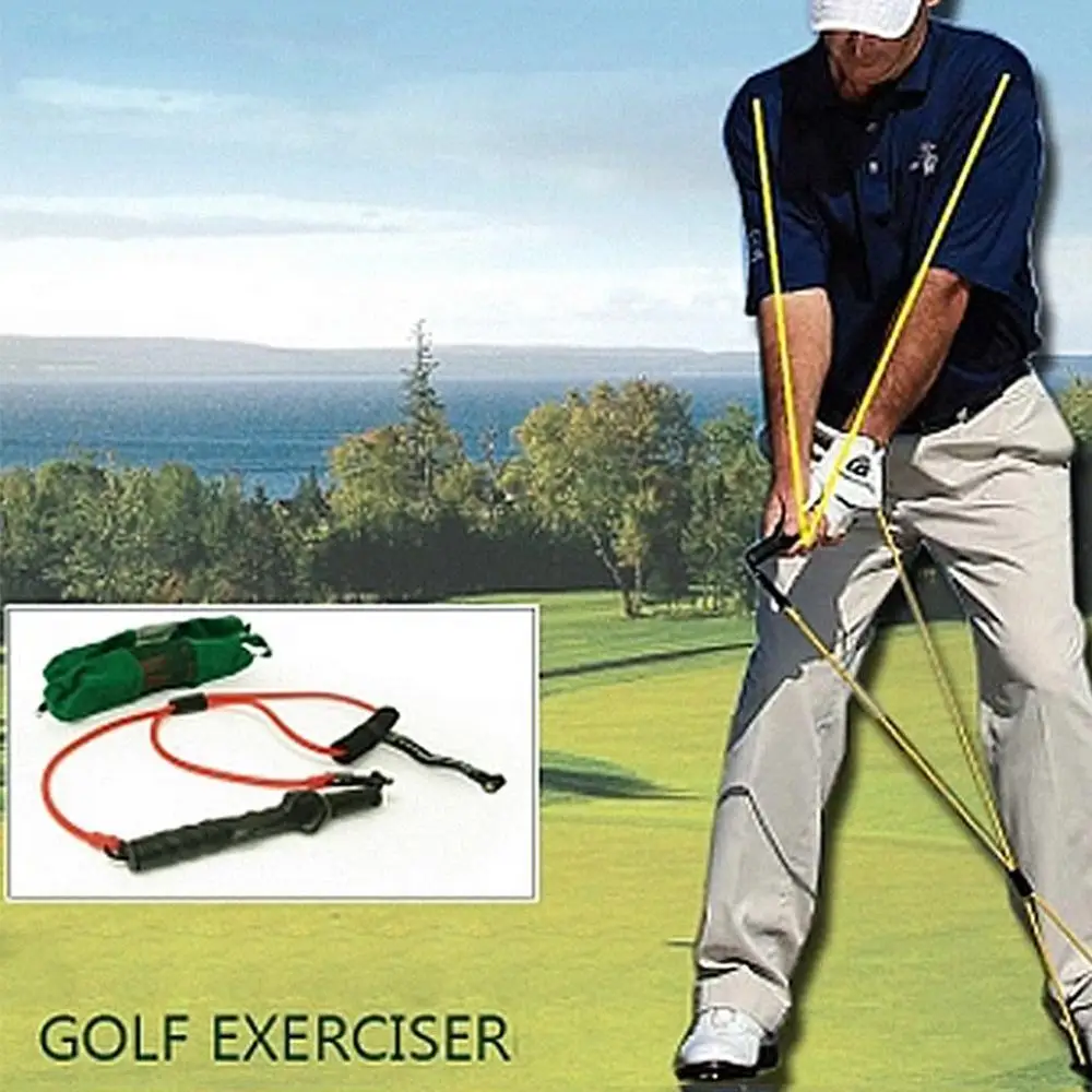1Pc Golf Swing Tension Belt Band Golf Swing Trainer Club Device Action Strong Supplies Trainer Golf Strength Correction E3G0
1Pc Golf Swing Tension Belt Band Golf Swing Trainer Club Device Action Strong Supplies Trainer Golf Strength Correction E3G0