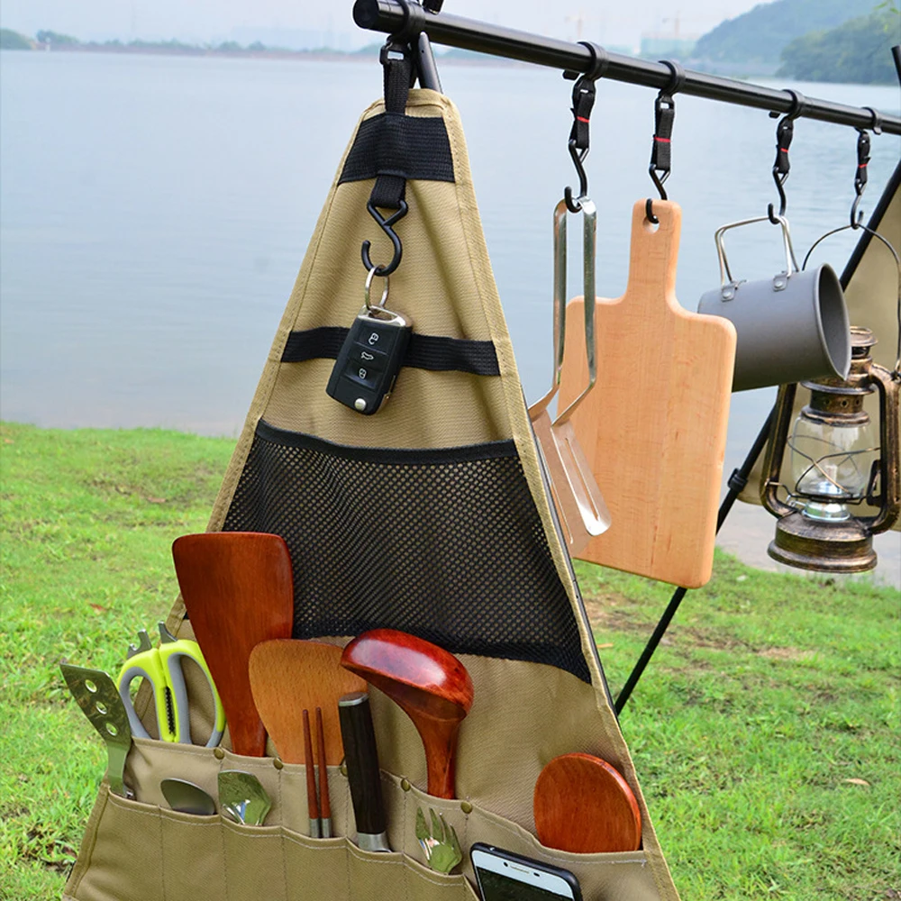 Outdoor Cookware Hanging Rack Clothes Hanger Foldable Portable Campsite Storage Rack with Storage Bag Hooks
Outdoor Cookware Hanging Rack Clothes Hanger Foldable Portable Campsite Storage Rack with Storage Bag Hooks