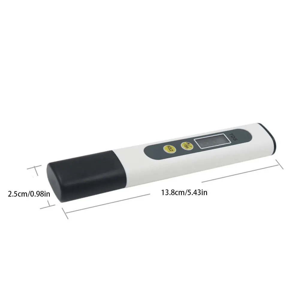 TDS Meter Water Quality Tester Automatic Calibration Tester 0-990 Ppm Ideal Water Test Pen PH Meters Drinking Aquariums Testers
TDS Meter Water Quality Tester Automatic Calibration Tester 0-990 Ppm Ideal Water Test Pen PH Meters Drinking Aquariums Testers