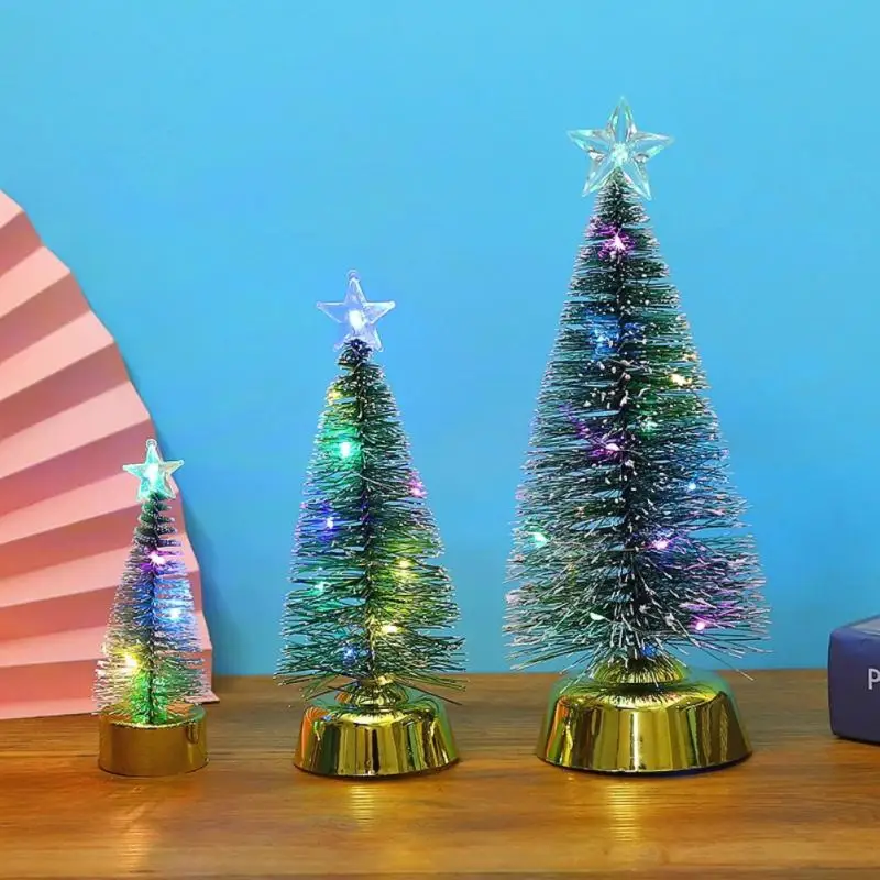 1PC Batteries Light Mini Artificial Christmas Trees Decorations Festival Tabletop Miniature Snow Frost Xmas Tree Decor 3Sizes
1PC Batteries Light Mini Artificial Christmas Trees Decorations Festival Tabletop Miniature Snow Frost Xmas Tree Decor 3Sizes