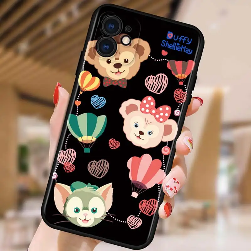 Duffy Disney Bear for Apple iPhone 12 Pro Max Mini 11 Pro XS Max X XR 6S 6 7 8 Plus 5S SE2020 Soft Black Phone Case
Duffy Disney Bear for Apple iPhone 12 Pro Max Mini 11 Pro XS Max X XR 6S 6 7 8 Plus 5S SE2020 Soft Black Phone Case