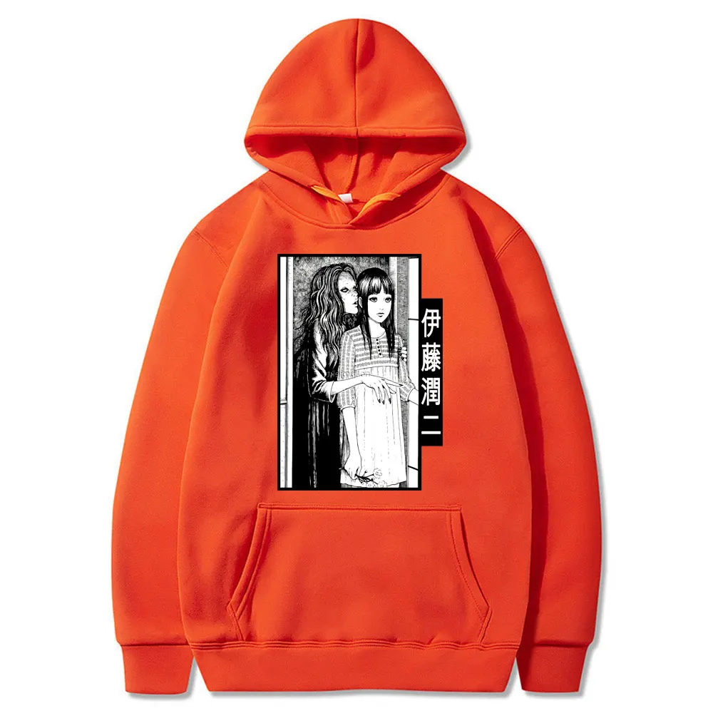 Funny Japanese Anime Junji Ito Pattern Print Hoodies Men Women Casual Fashion Hoodie Male Hip Hop Style Hooded Sweatshirts Tops
Funny Japanese Anime Junji Ito Pattern Print Hoodies Men Women Casual Fashion Hoodie Male Hip Hop Style Hooded Sweatshirts Tops