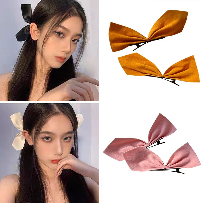 2Pcs Women's Hair Clip Sweet Headdress Side-clips Simple Barrettes Hair Accessories Cute Duckbill Clip Hairpins Hair Clamps
2Pcs Women's Hair Clip Sweet Headdress Side-clips Simple Barrettes Hair Accessories Cute Duckbill Clip Hairpins Hair Clamps
