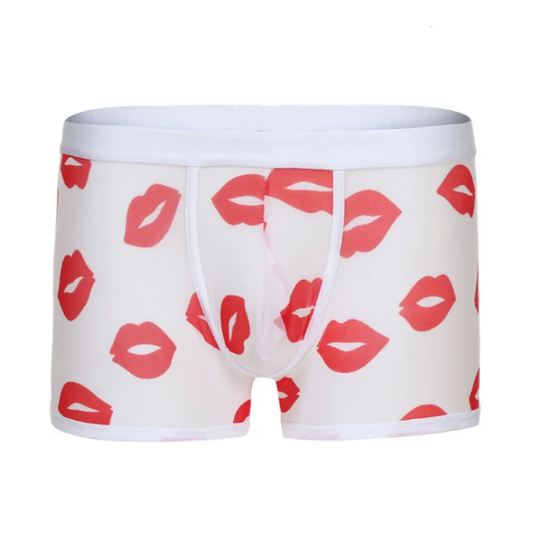 Wholesale And Retail Sexy Heart-Shaped Mens Underpants Mesh Breathable & Durable Boxers Printing Flat Angle Underwears
Wholesale And Retail Sexy Heart-Shaped Mens Underpants Mesh Breathable & Durable Boxers Printing Flat Angle Underwears