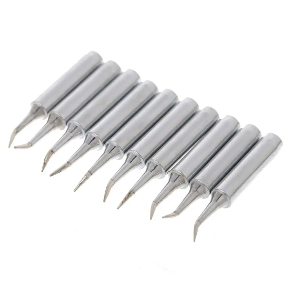 10PCS Copper bended needle Soldering Iron Tips Set 900M-T-SI For 900M 933 376 907 913 951 898D
10PCS Copper bended needle Soldering Iron Tips Set 900M-T-SI For 900M 933 376 907 913 951 898D