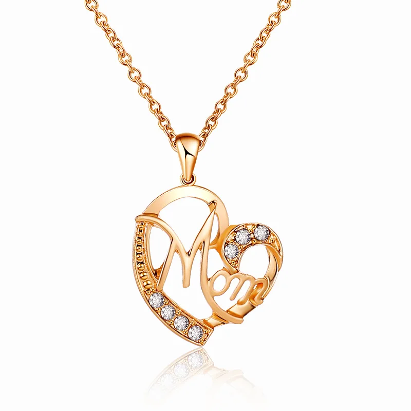 European And American New Creative Wild Mother Love Zircon Necklace Ladies Fashion Creative Letter Zircon Necklace
European And American New Creative Wild Mother Love Zircon Necklace Ladies Fashion Creative Letter Zircon Necklace