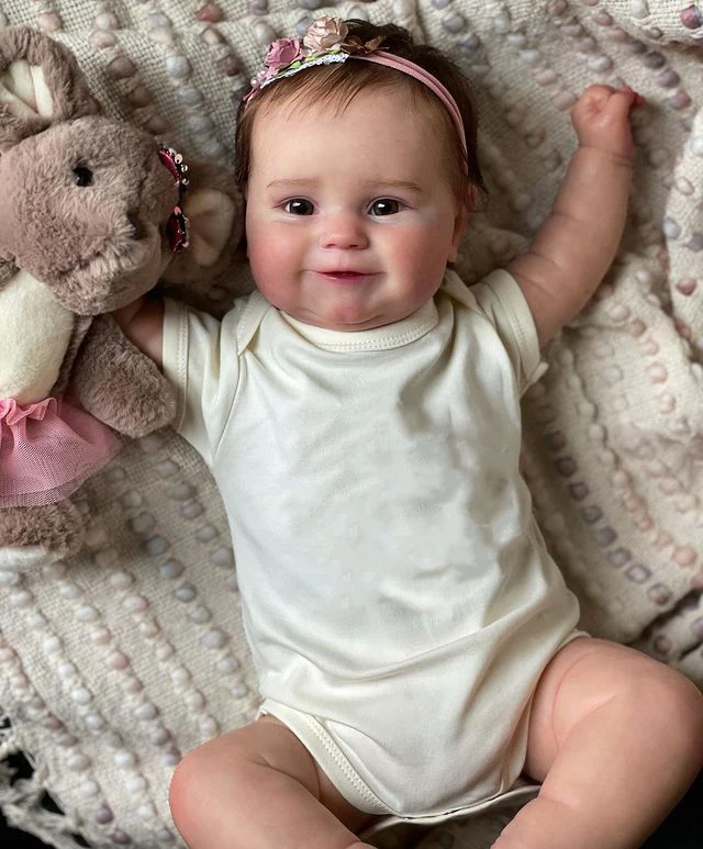 50CM Full Body Silicone Waterproof Reborn Maddie Doll Hand-Detailed Painting with Visible Veins Lifelike 3D Skin Tone
50CM Full Body Silicone Waterproof Reborn Maddie Doll Hand-Detailed Painting with Visible Veins Lifelike 3D Skin Tone