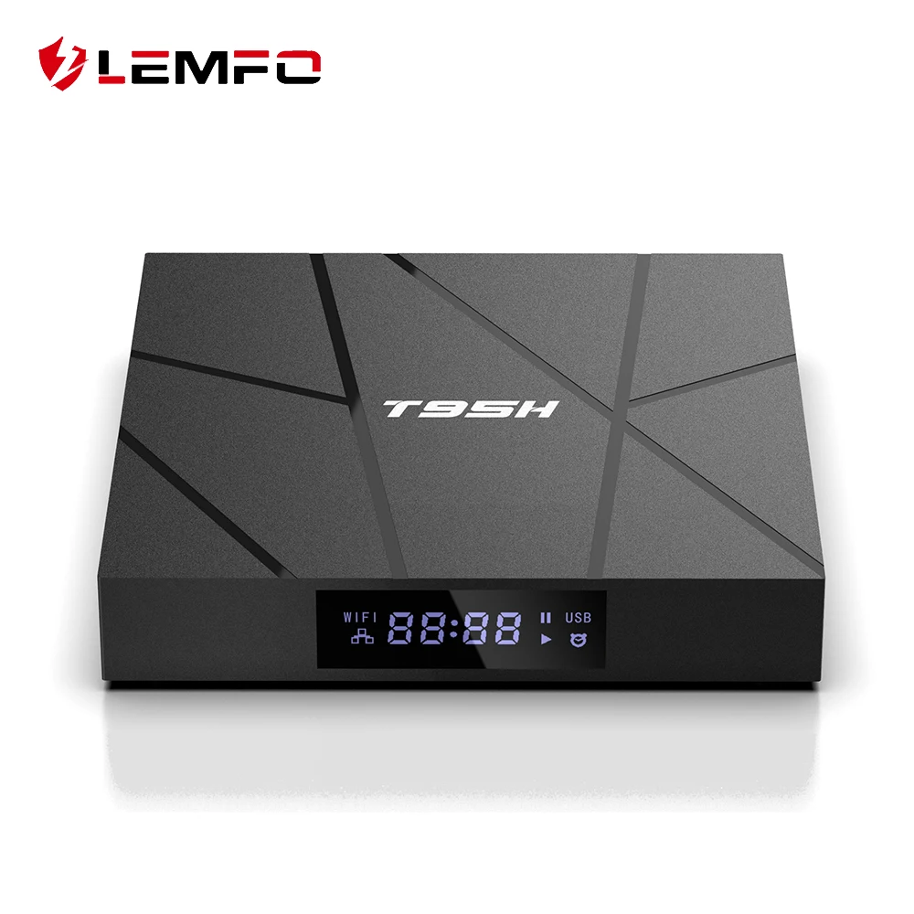 Смарт ТВ-приставка LEMFO T95H Android 10 0 H616 Четырехъядерный 4 ГБ 32 64 Гб Поддержка 6K HDR Youtube