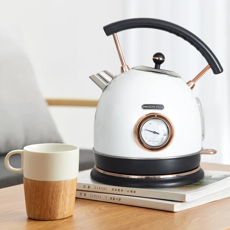 1800W Bouilloire Electric Automatique Electric Kettle Stainless Steel Auto Power Off Teapot Kitchen 1.8L Kettle With Thermometer
1800W Bouilloire Electric Automatique Electric Kettle Stainless Steel Auto Power Off Teapot Kitchen 1.8L Kettle With Thermometer