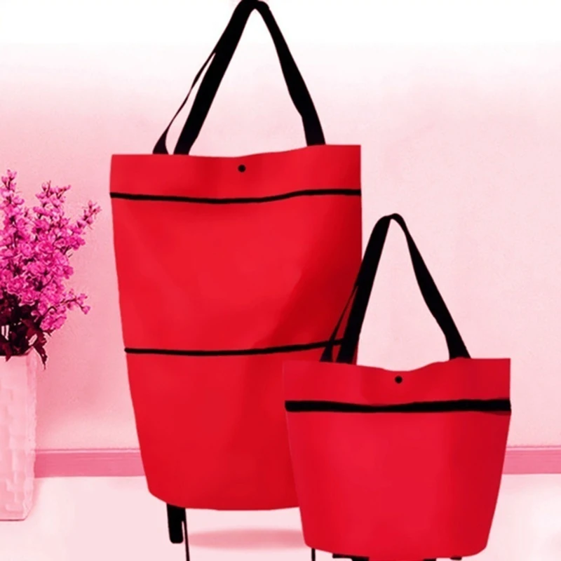 Foldable Shopping Trolley Tote Bag Oxford Cloth Folding Shopping Large Capacity Trolley Bags Reusable Eco-friendly Bag Handbags
Foldable Shopping Trolley Tote Bag Oxford Cloth Folding Shopping Large Capacity Trolley Bags Reusable Eco-friendly Bag Handbags