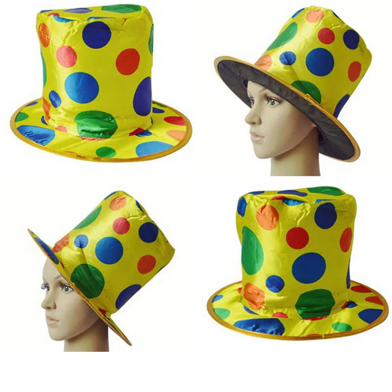 Adult Woman Man Polka Dot Top Hat Clown Circus s Stage Performance Props Birthday Party Christmas
Adult Woman Man Polka Dot Top Hat Clown Circus s Stage Performance Props Birthday Party Christmas