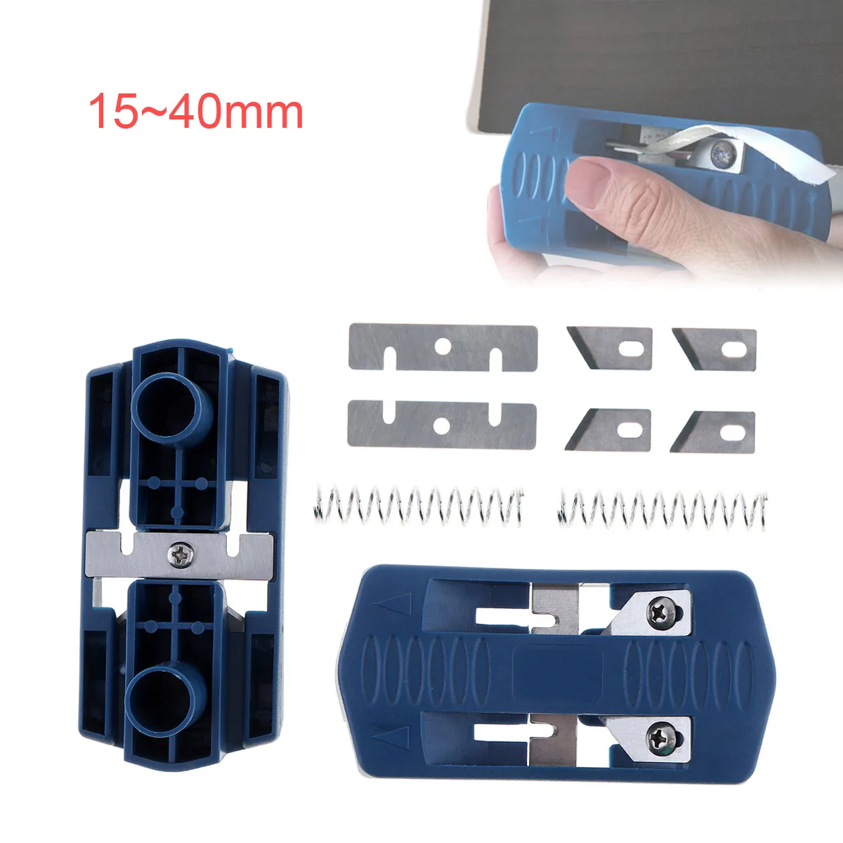 15-40MM Edge Banding Machine Trimming Device Block Wood Double Edge Head Tail Trimmer Hand Tool for Carpenter Woodworking
15-40MM Edge Banding Machine Trimming Device Block Wood Double Edge Head Tail Trimmer Hand Tool for Carpenter Woodworking