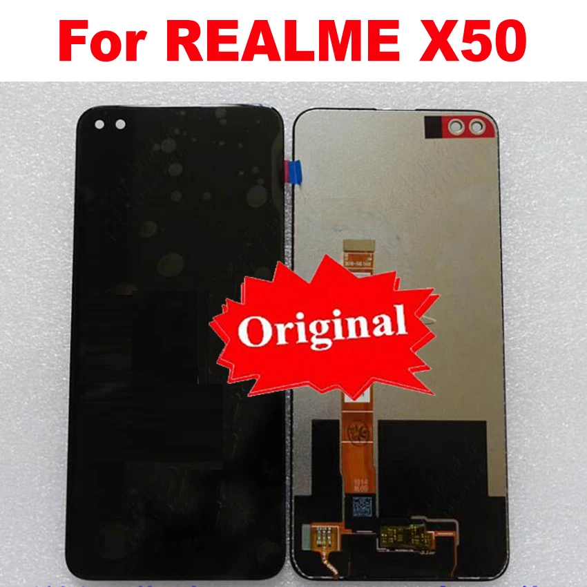 Original Best LCD Display Touch Panel Screen Digitizer Assembly For OPPO Realme X50 5G RMX2051 Glass Sensor Phone Pantalla
Original Best LCD Display Touch Panel Screen Digitizer Assembly For OPPO Realme X50 5G RMX2051 Glass Sensor Phone Pantalla